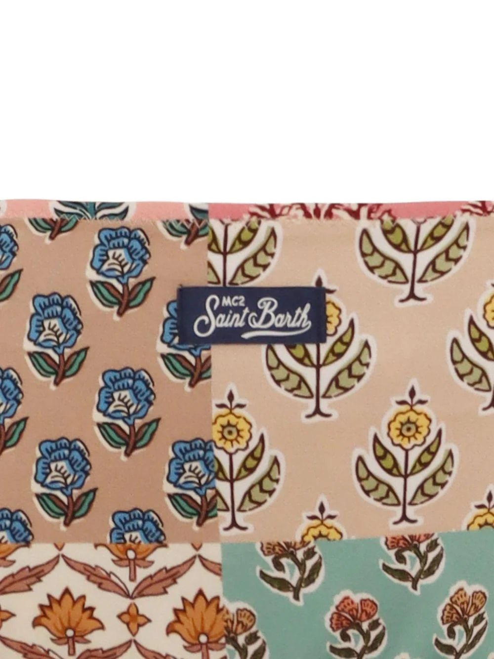 COSTUME REVERSIBILE 2PZ FLOREALE VERDE/BEIGE MC2 SAINT BARTH - Angel Luxury