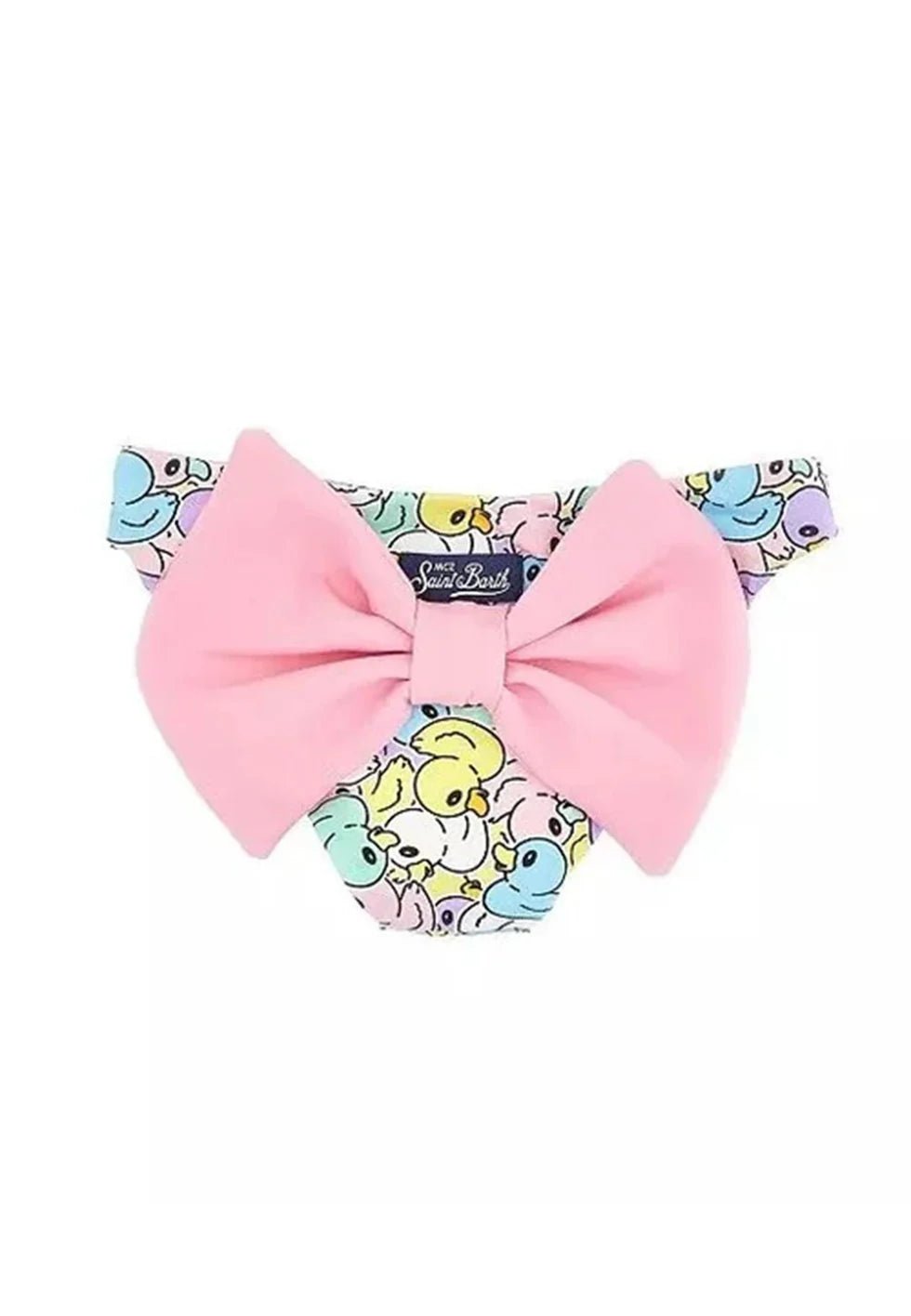 COSTUME SLIP CON FIOCCO PAPERE MULTICOLOR MC2 SAINT BARTH - Angel Luxury