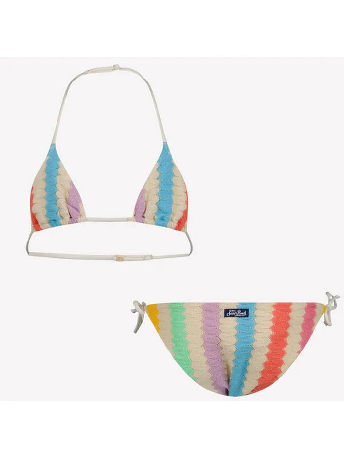 COSTUME TRIANGOLO MULTICOLOR MC2 SAINT BARTH - Angel Luxury