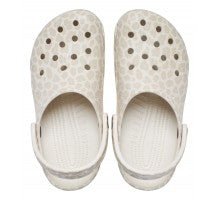 CROCS BEIGE CON STAMPA ANIMALIER GLITTERATA - Angel Luxury