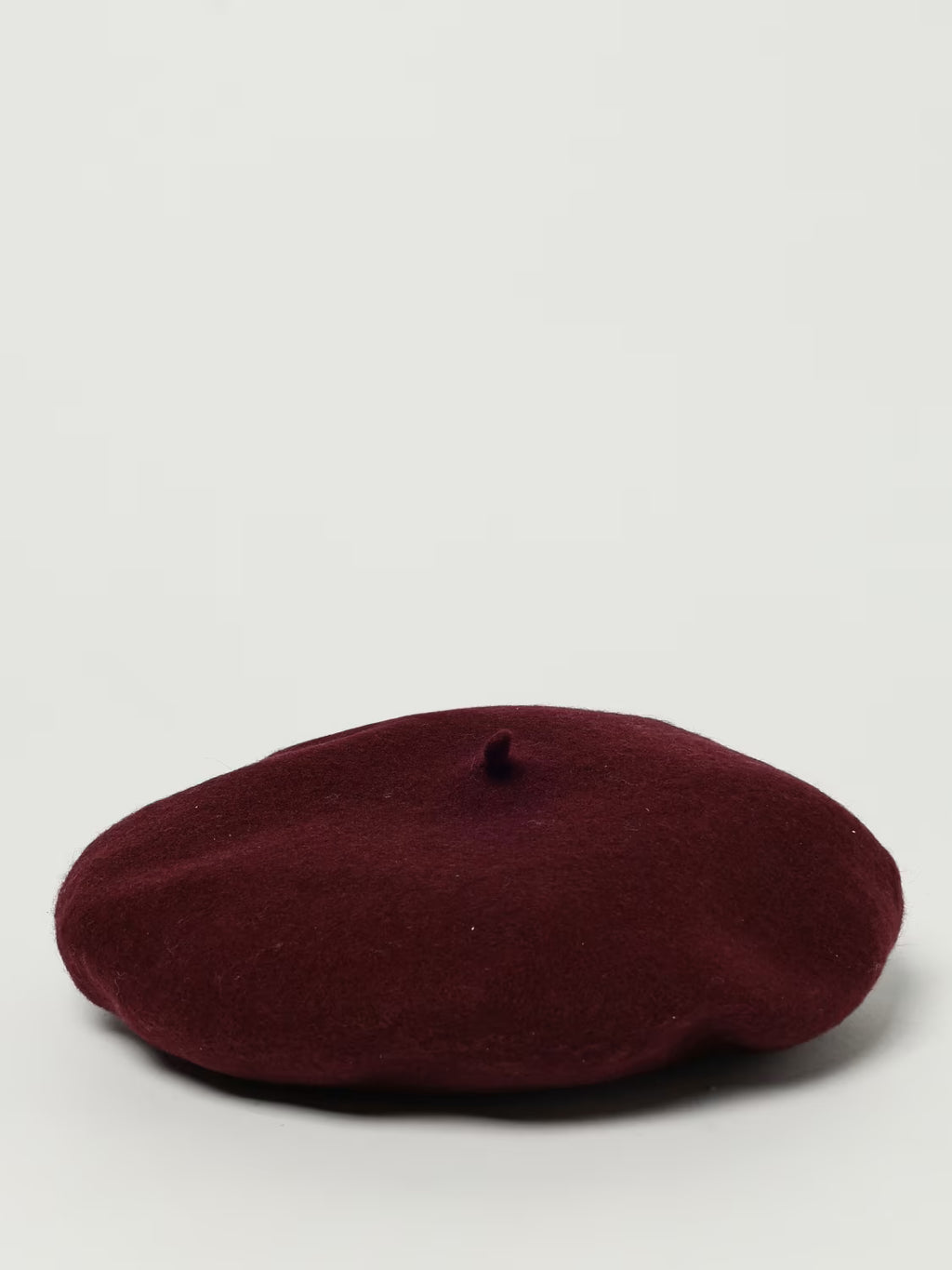 BASCO BORDEAUX IN FELTRO CON RICAMO LOGO ORO ELISABETTA FRANCHI