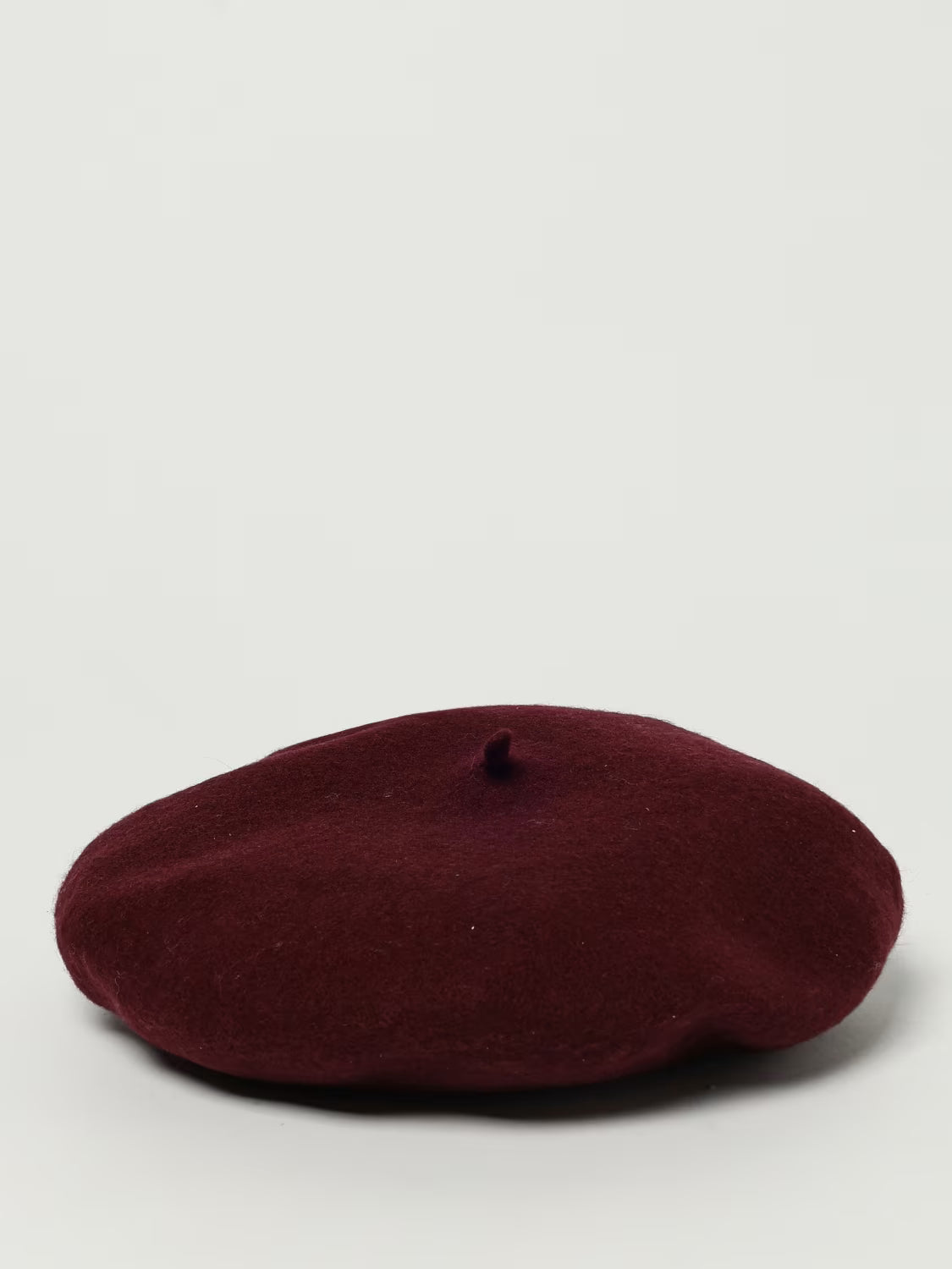 BASCO BORDEAUX IN FELTRO CON RICAMO LOGO ORO ELISABETTA FRANCHI