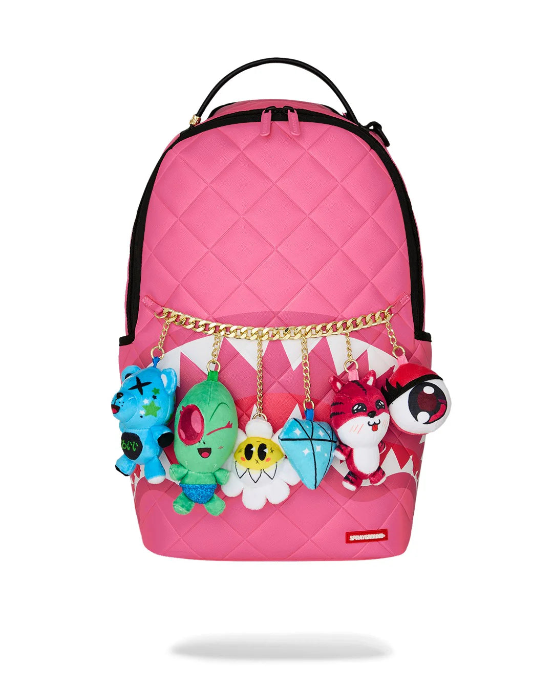 ZAINO CON CIONDOLI KAWAII (CARATTERISTICHE A PELUCHE) SPRAYGROUND