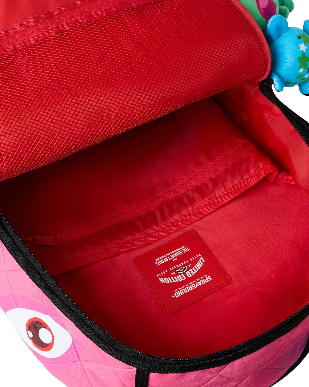 ZAINO CON CIONDOLI KAWAII (CARATTERISTICHE A PELUCHE) SPRAYGROUND