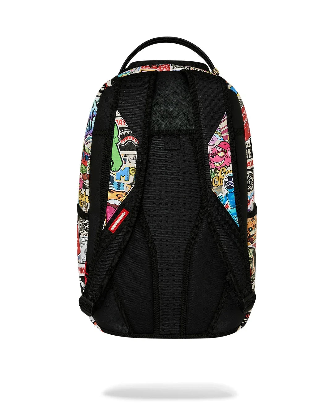 ZAINO PUNK CON ADESIVO A FORMA DI SQUALO SPRAYGROUND
