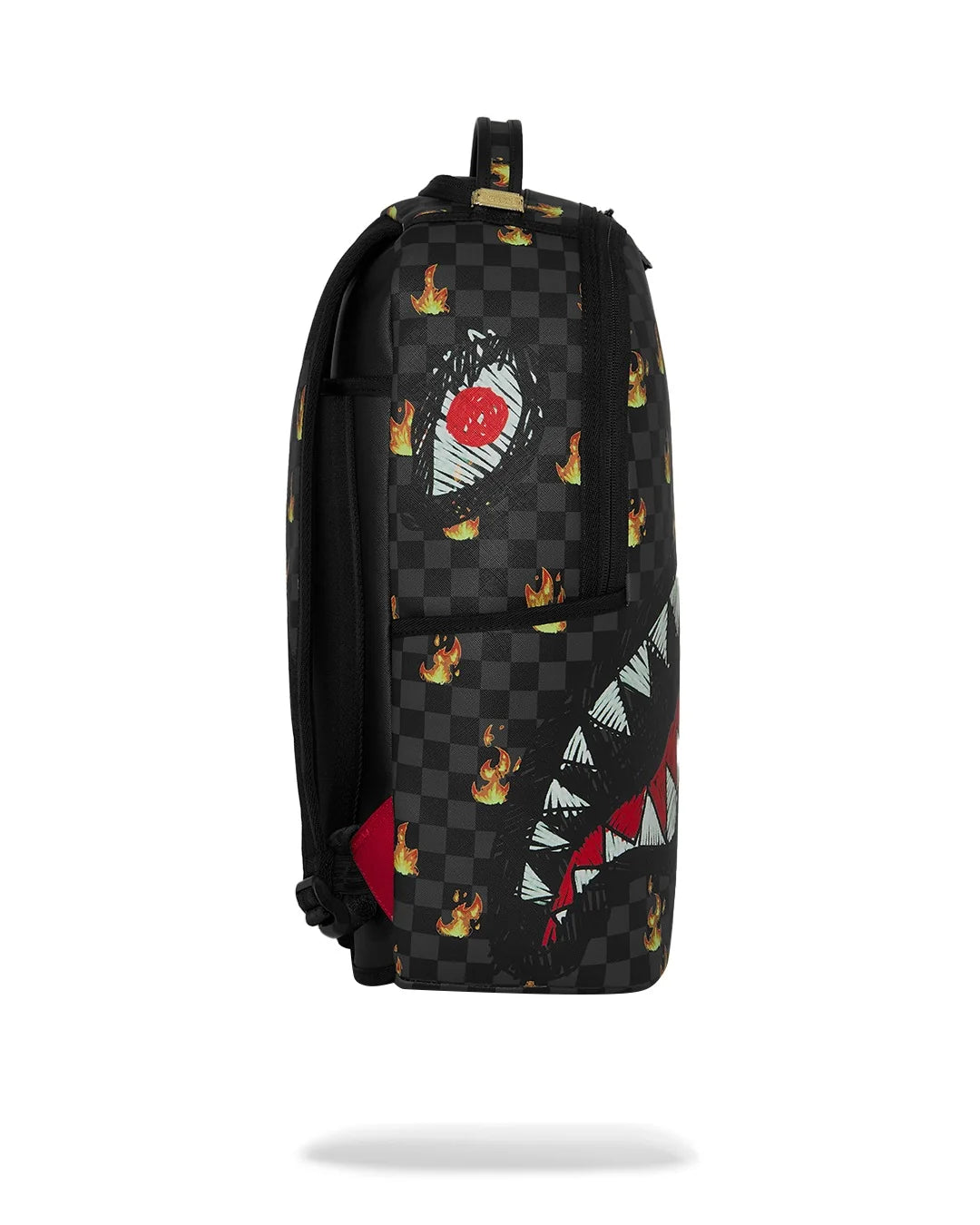 ZAINO SCRIBBLE FIRE CHECK BACKPACK SPRAYGROUND