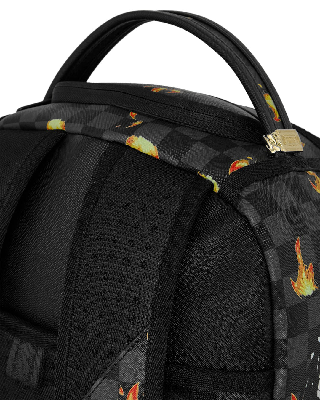 ZAINO SCRIBBLE FIRE CHECK BACKPACK SPRAYGROUND
