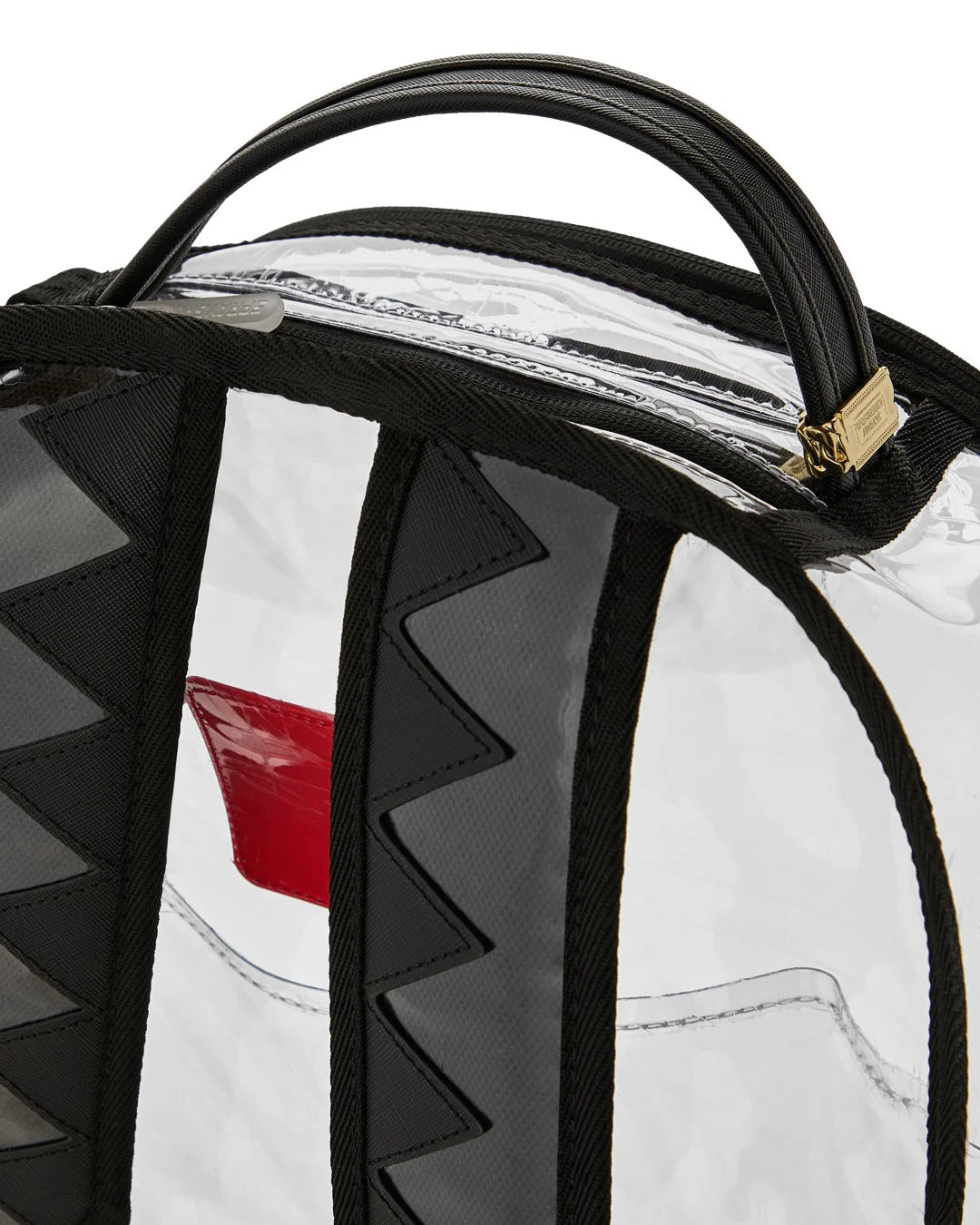 ZAINO TRASPARENTE CON GRAFFITI IN RILIEVO SPRAYGROUND