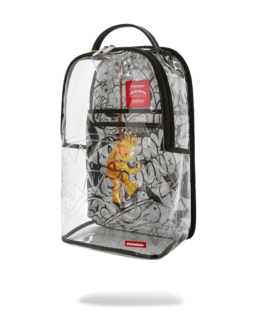 ZAINO ASTROMANE DOODLE CLEAR BACKPACK SPRAYGROUND
