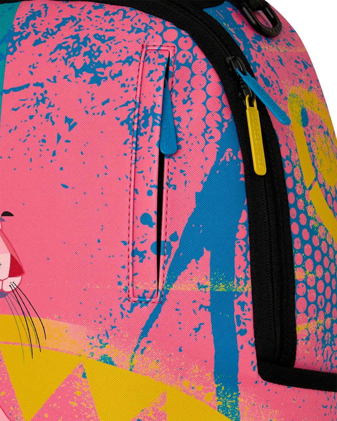 ZAINO CON BOMBOLETTE SPRAY PINK PANTHER SPRAYGROUND