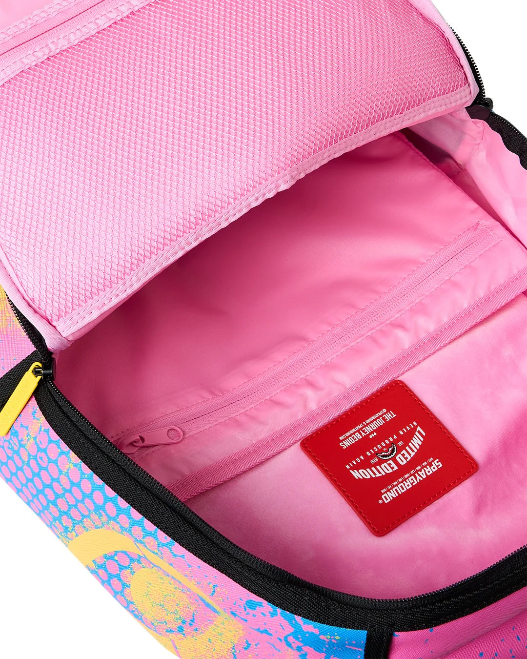 ZAINO CON BOMBOLETTE SPRAY PINK PANTHER SPRAYGROUND