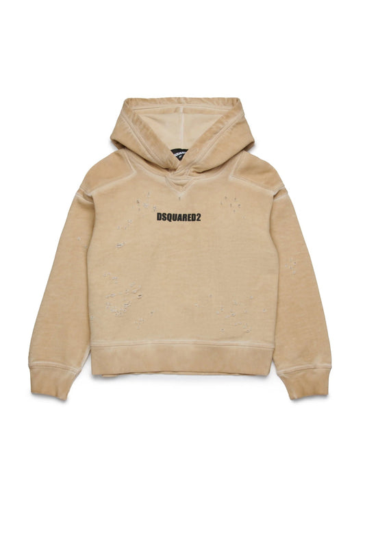 FELPA BEIGE DSQUARED2 - Angel Luxury
