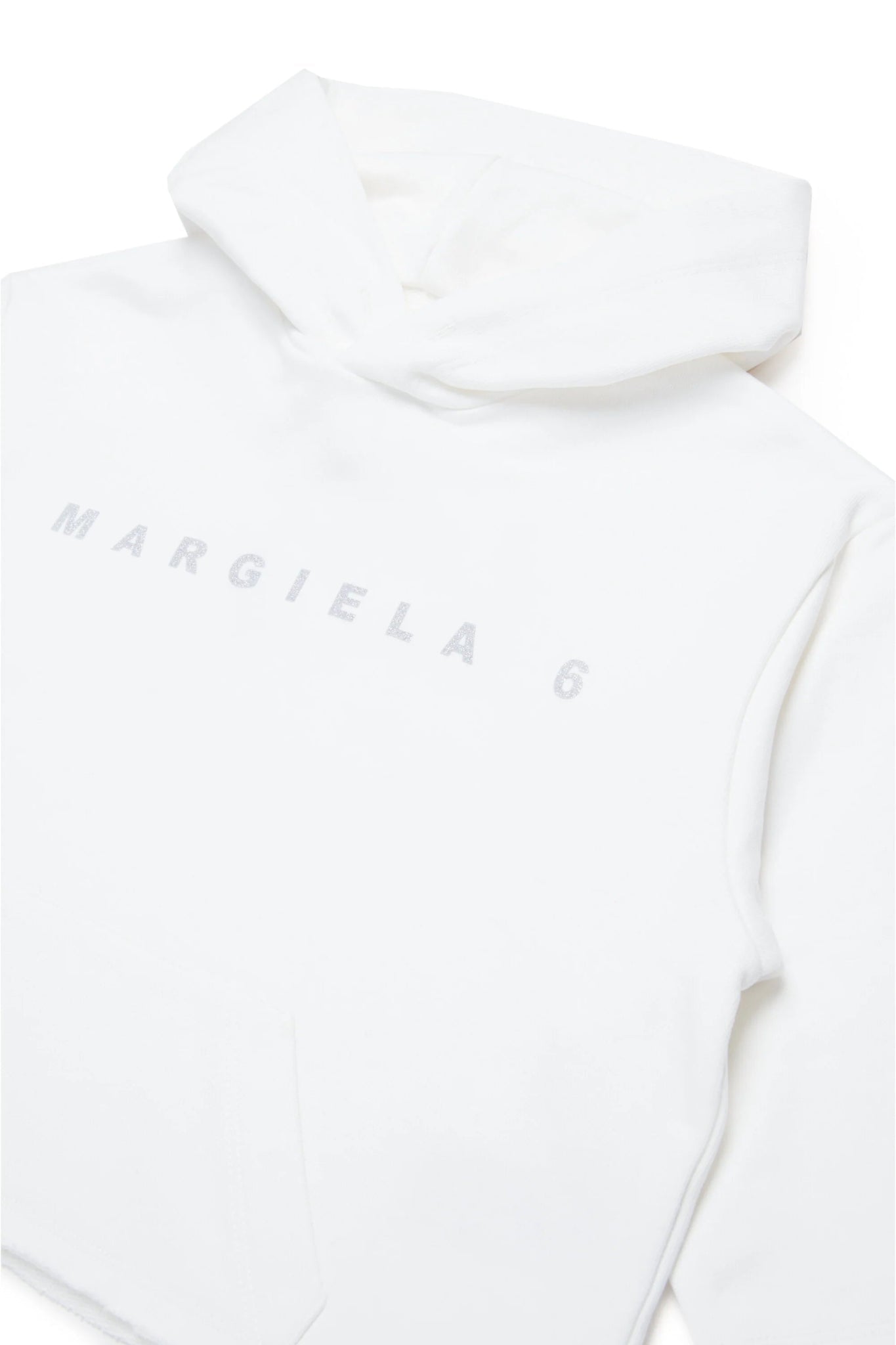 FELPA BIANCA CON CAPPUCCIO MAISON MARGIELA - Angel Luxury