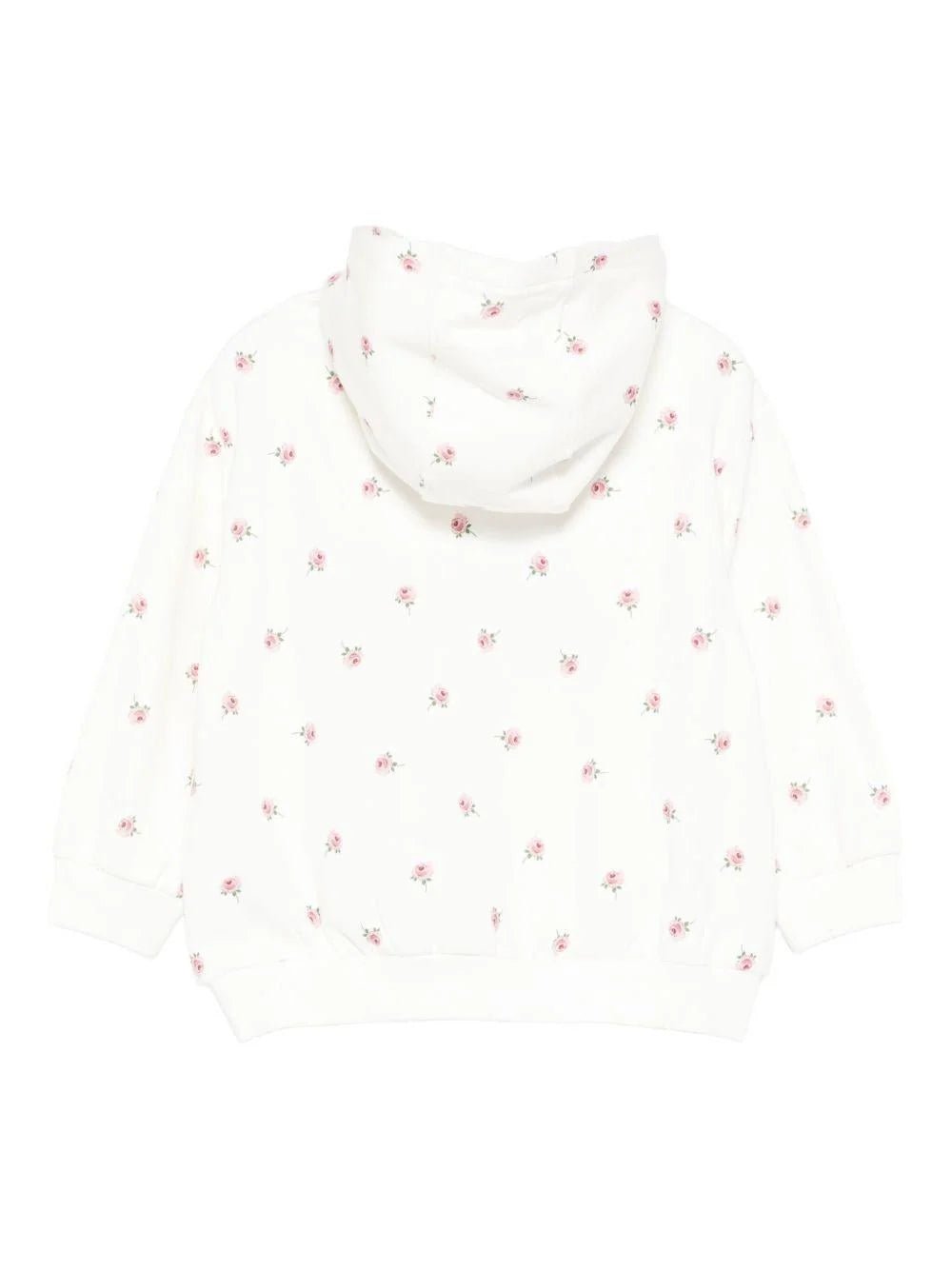 FELPA BIANCA CON FIORI E LOGO VERDE STELLA MCCARTNEY - Angel Luxury