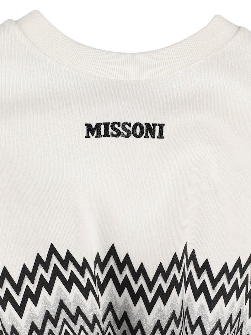 FELPA BIANCA CON LOGO MISSONI - Angel Luxury