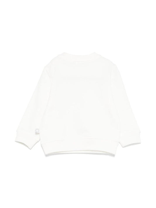 FELPA BIANCA CON LOGO MULTICOLOR STELLA MCCARTNEY - Angel Luxury