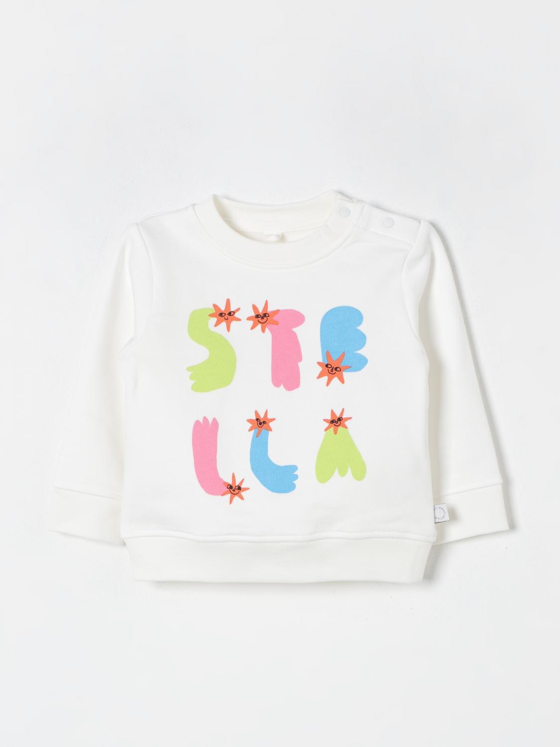 FELPA BIANCA CON STAMPA STELLA MCCCARTNEY - Angel Luxury