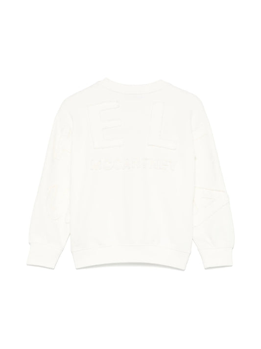 FELPA BIANCA LOGATA STELLA MCCARTNEY - Angel Luxury