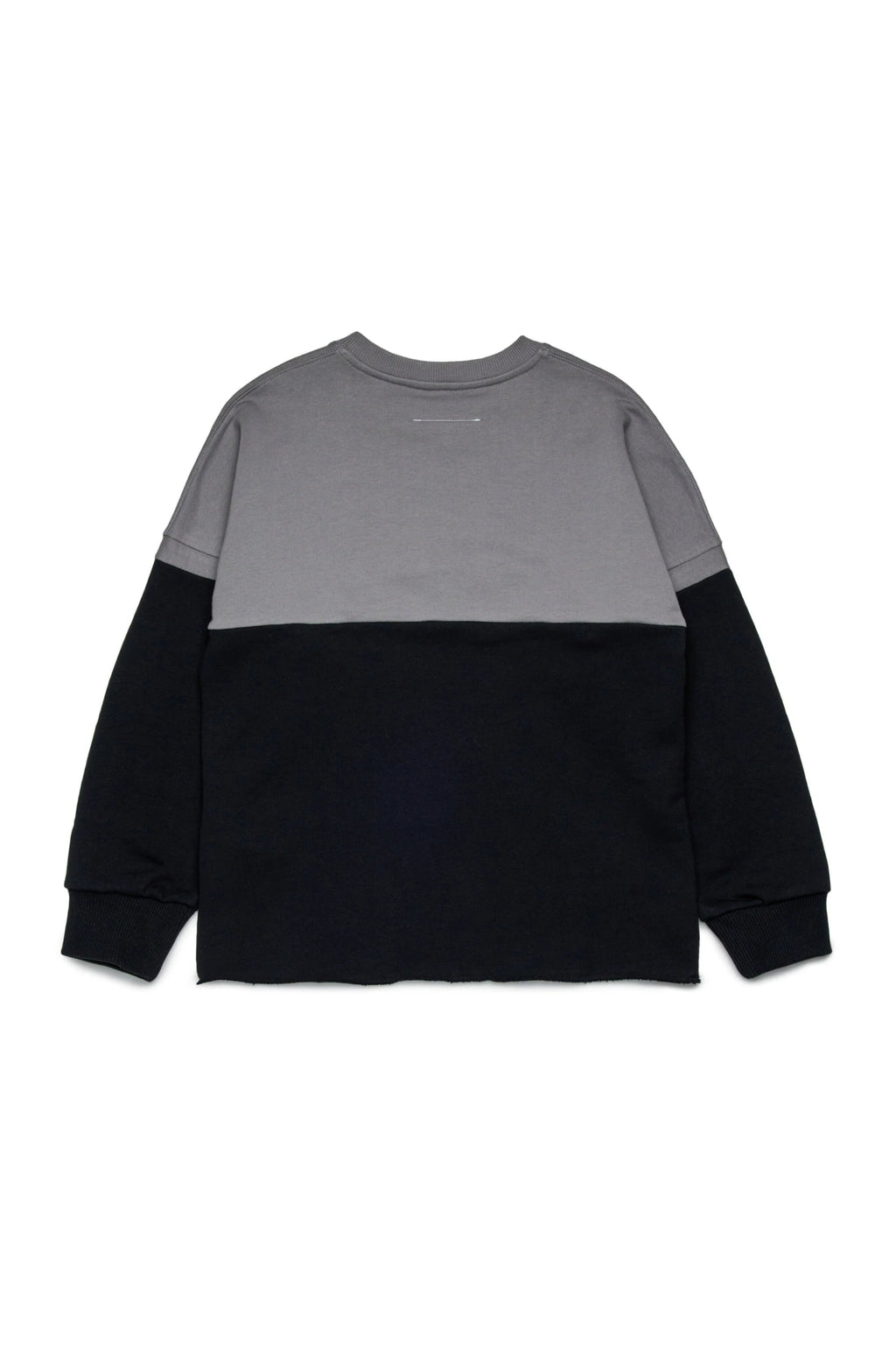 FELPA BICOLORE GRIGIA/NERA MAISON MARGIELA - Angel Luxury