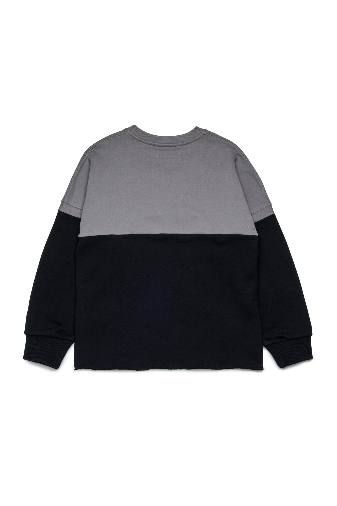 FELPA BICOLORE GRIGIA/NERA MAISON MARGIELA - Angel Luxury