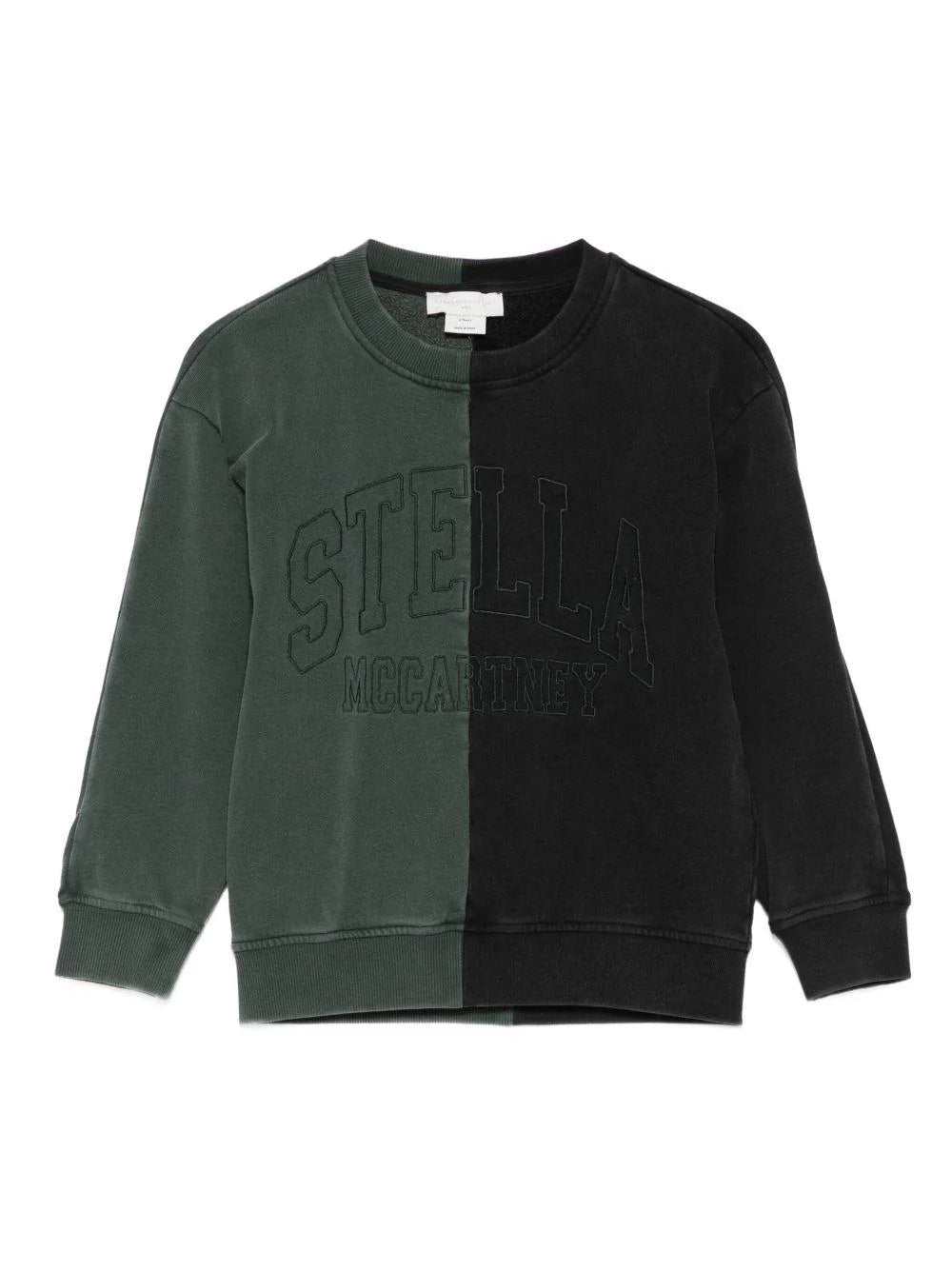 FELPA BICOLORE VERDE/NERO STELLA MCCARTNEY - Angel Luxury