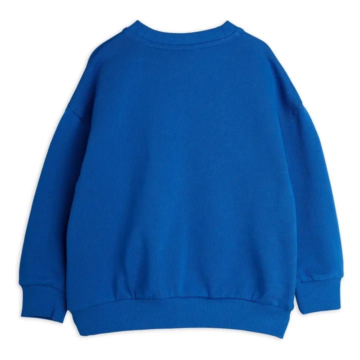 FELPA BLU CON CAMALEONTE VERDE MINI RODINI - Angel Luxury