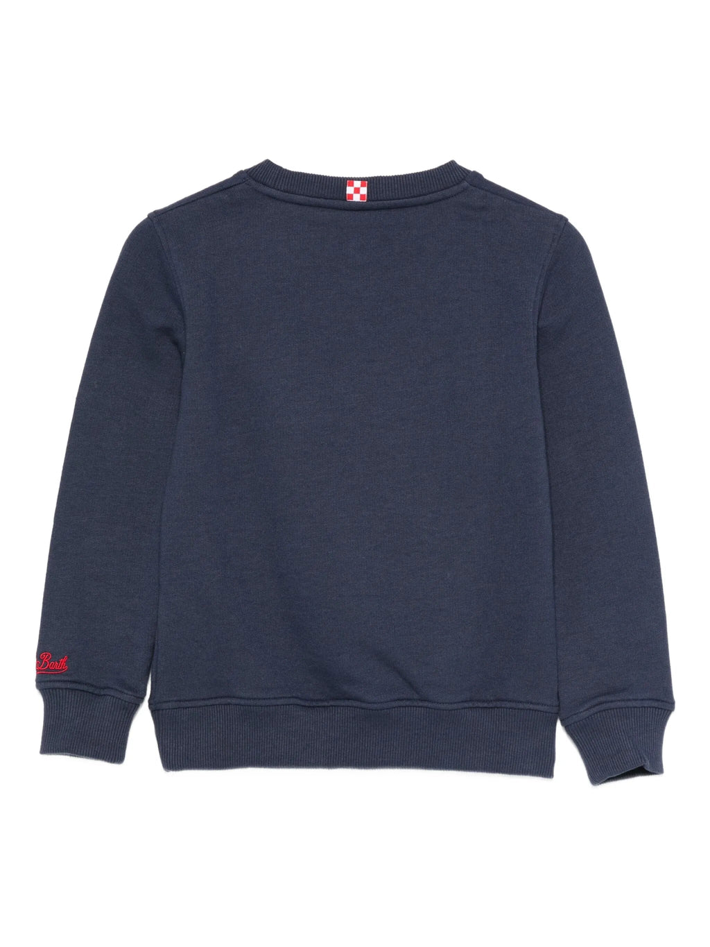 FELPA BLU SCURO CON STAMPA MARVEL MC2 SAINT BARTH - Angel Luxury