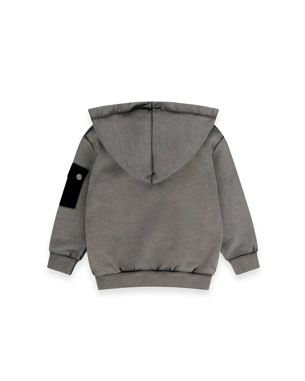 FELPA CON CAPPUCCIO GRIGIA CON LOGO RICAMATO ICEBERG - Angel Luxury