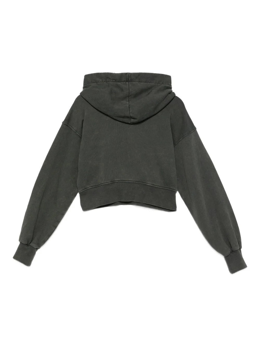 FELPA CON CAPPUCCIO GRIOGIO CON LOGO MSGM - Angel Luxury