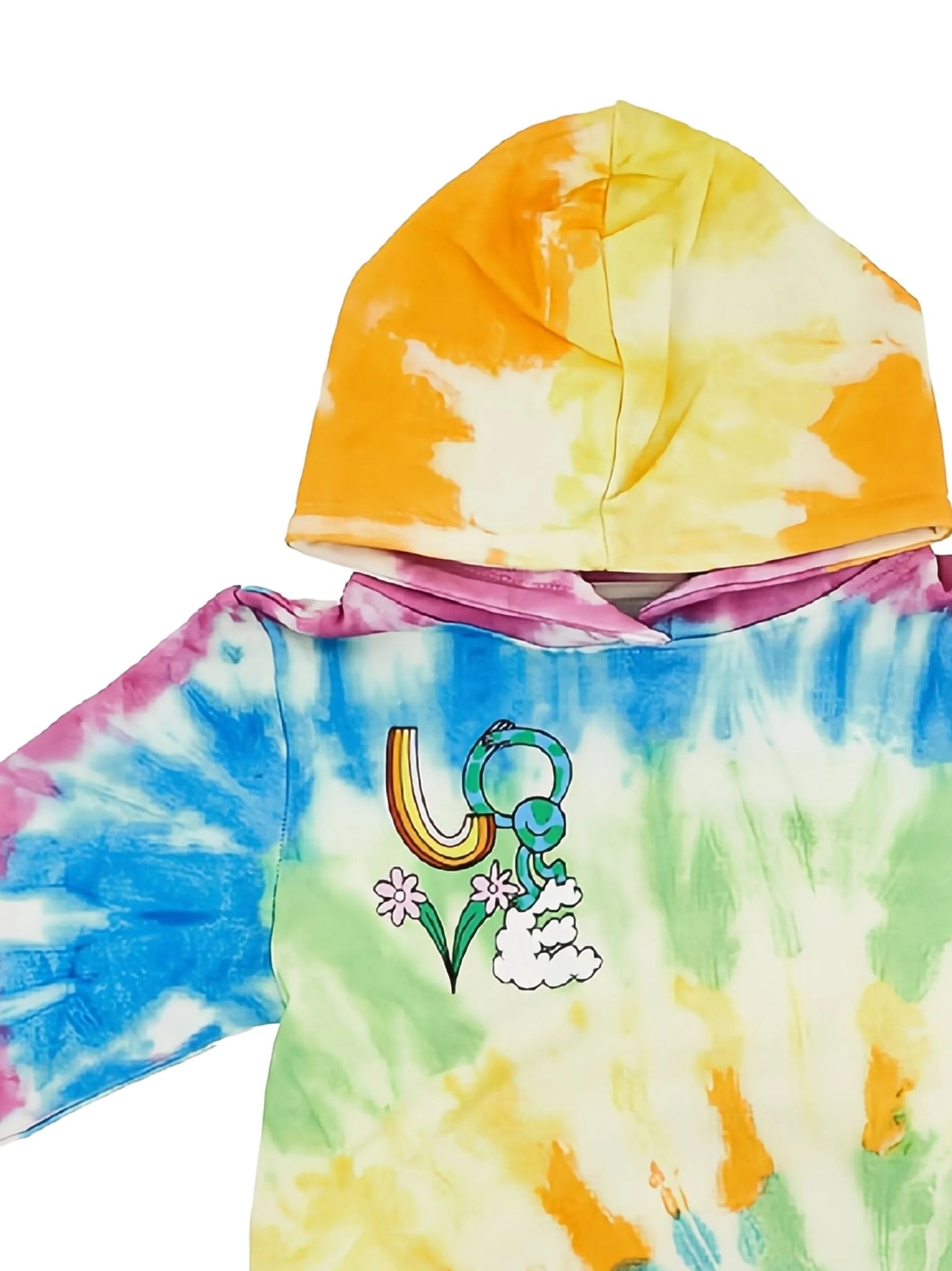FELPA CON CAPPUCCIO MULTICOLORE STELLA MCCARTNEY - Angel Luxury