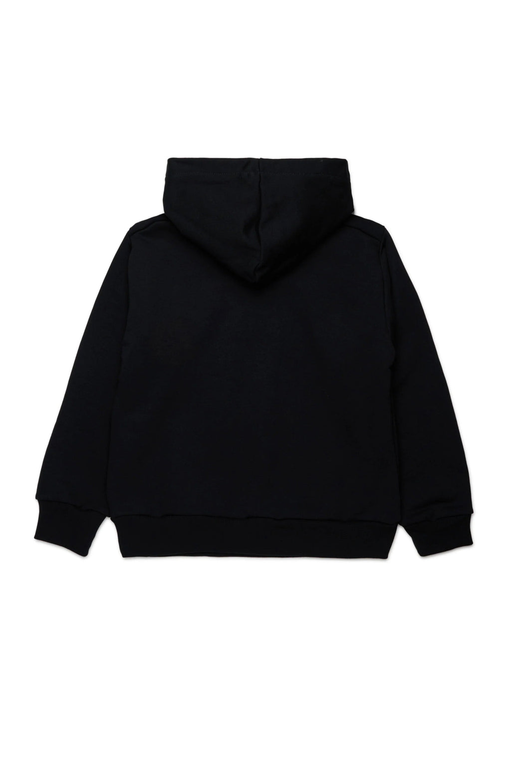 FELPA CON CAPPUCCIO NERA CON LOGO GRIGIO MARNI - Angel Luxury
