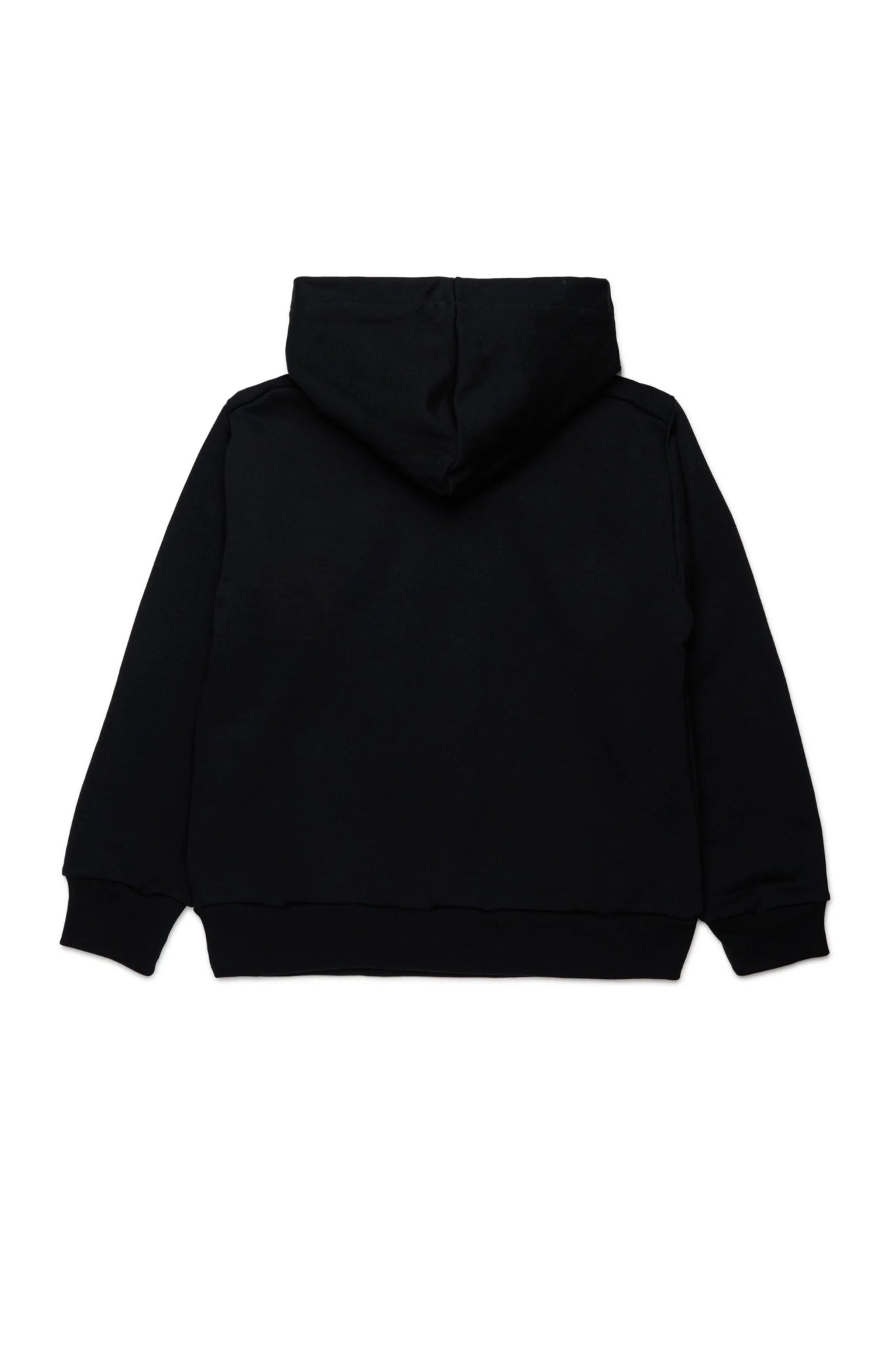 FELPA CON CAPPUCCIO NERA CON LOGO GRIGIO MARNI - Angel Luxury