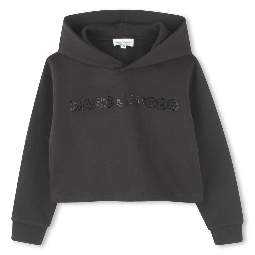 FELPA CON CAPPUCCIO NERA MARC JACOBS - Angel Luxury