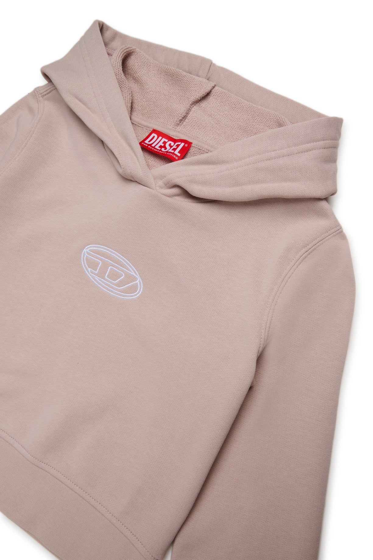 FELPA CON CAPPUCCIO ROSA CIPRIA DIESEL - Angel Luxury
