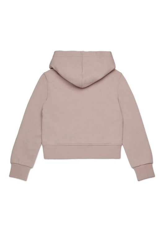 FELPA CON CAPPUCCIO ROSA CIPRIA DIESEL - Angel Luxury