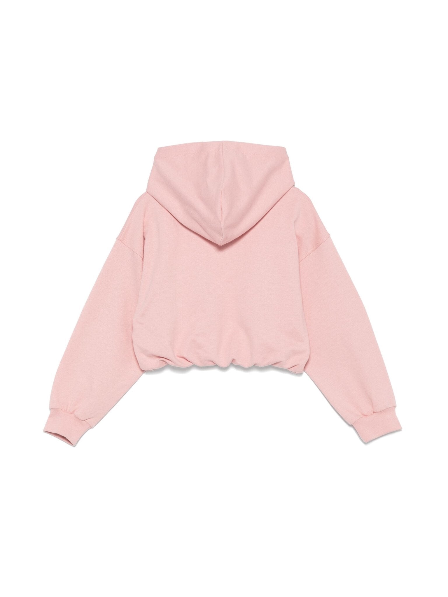 FELPA CON CAPPUCCIO ROSA ELISABETTA FRANCHI - Angel Luxury