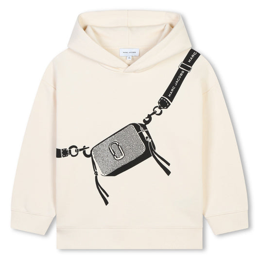 FELPA CON CAPPUCCIO SABBIA MARC JACOBS - Angel Luxury