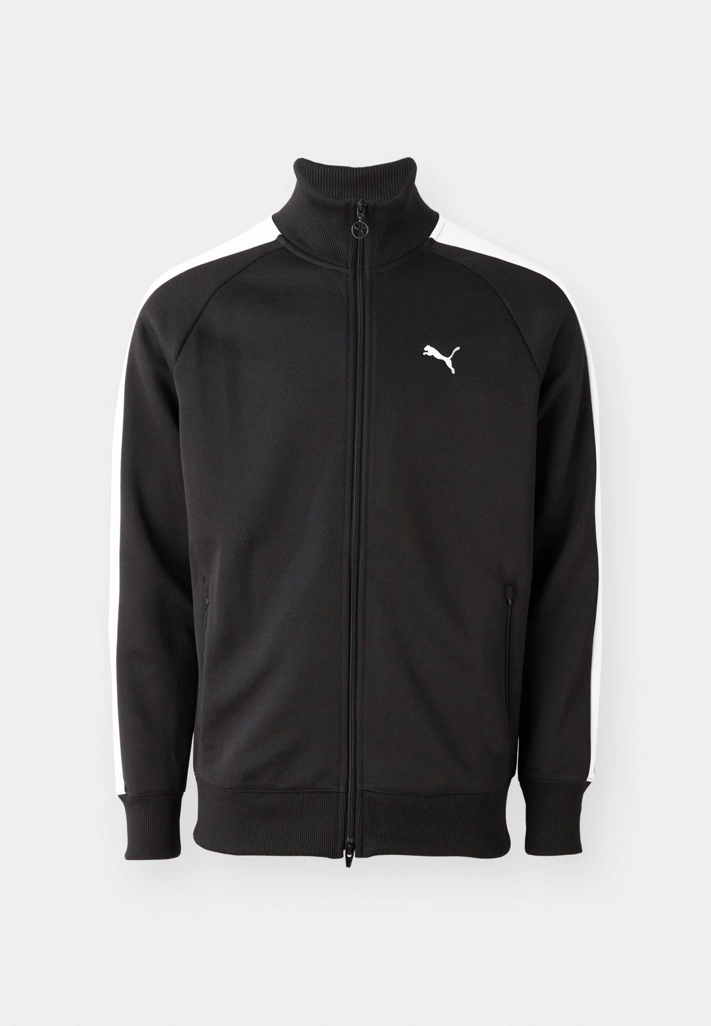 FELPA CON ZIP BIANCA - NERA PUMA - Angel Luxury