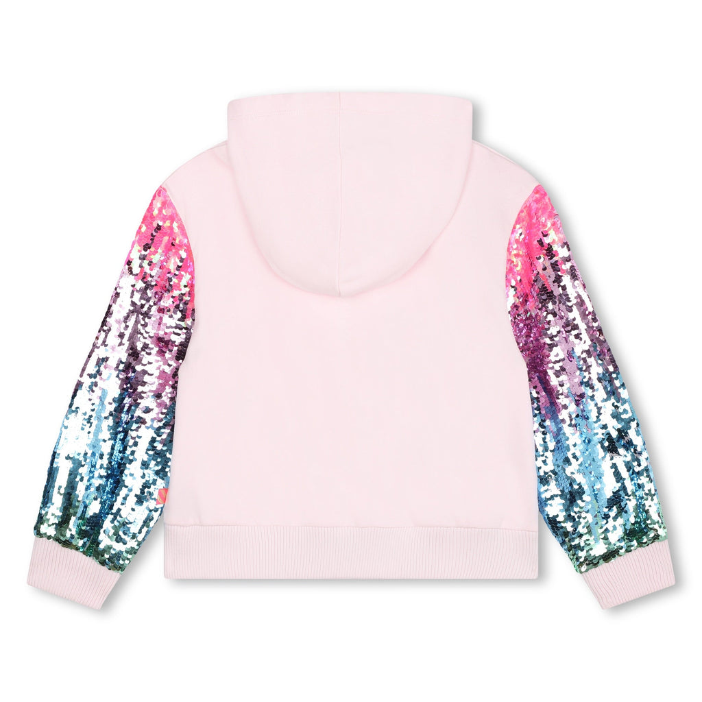 FELPA CON ZIP ROSA BILLIEBLUSH - Angel Luxury