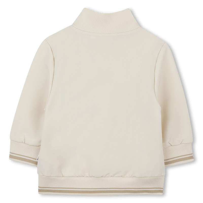 FELPA CON ZIP SABBIA HUGO BOSS - Angel Luxury
