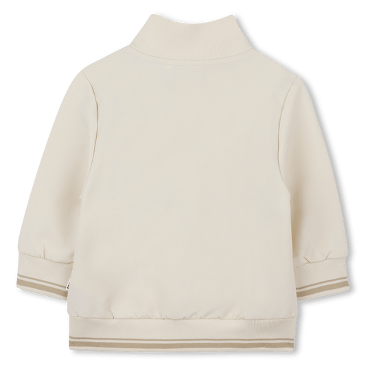 FELPA CON ZIP SABBIA HUGO BOSS - Angel Luxury