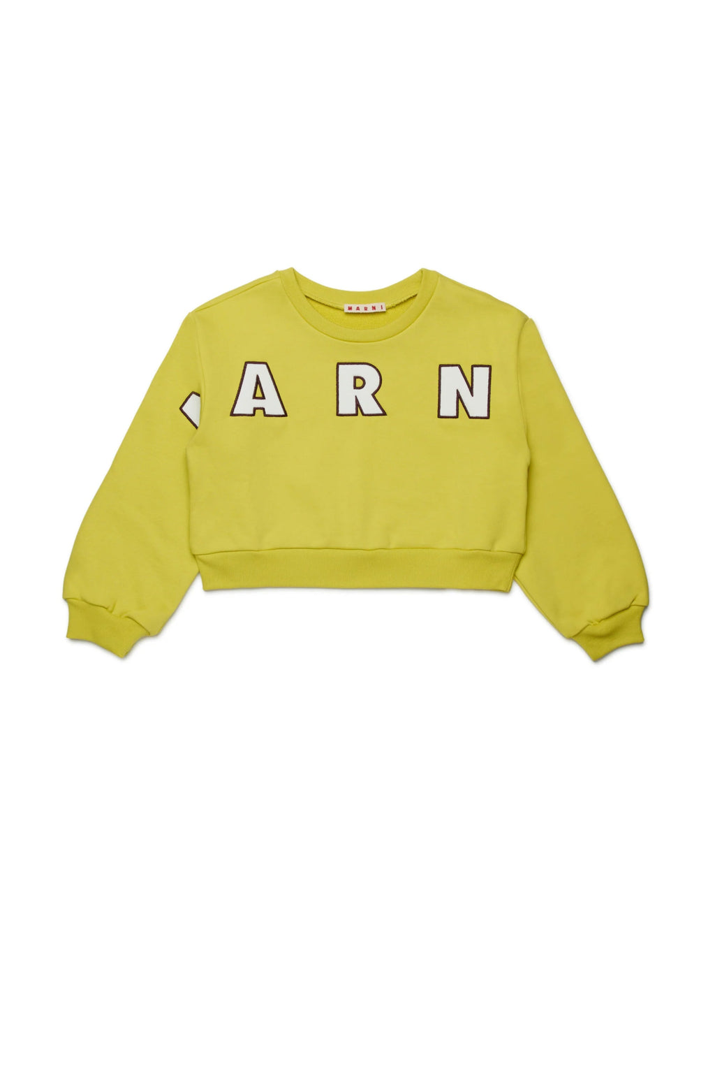 FELPA CROPPED GIALLO MARNI - Angel Luxury
