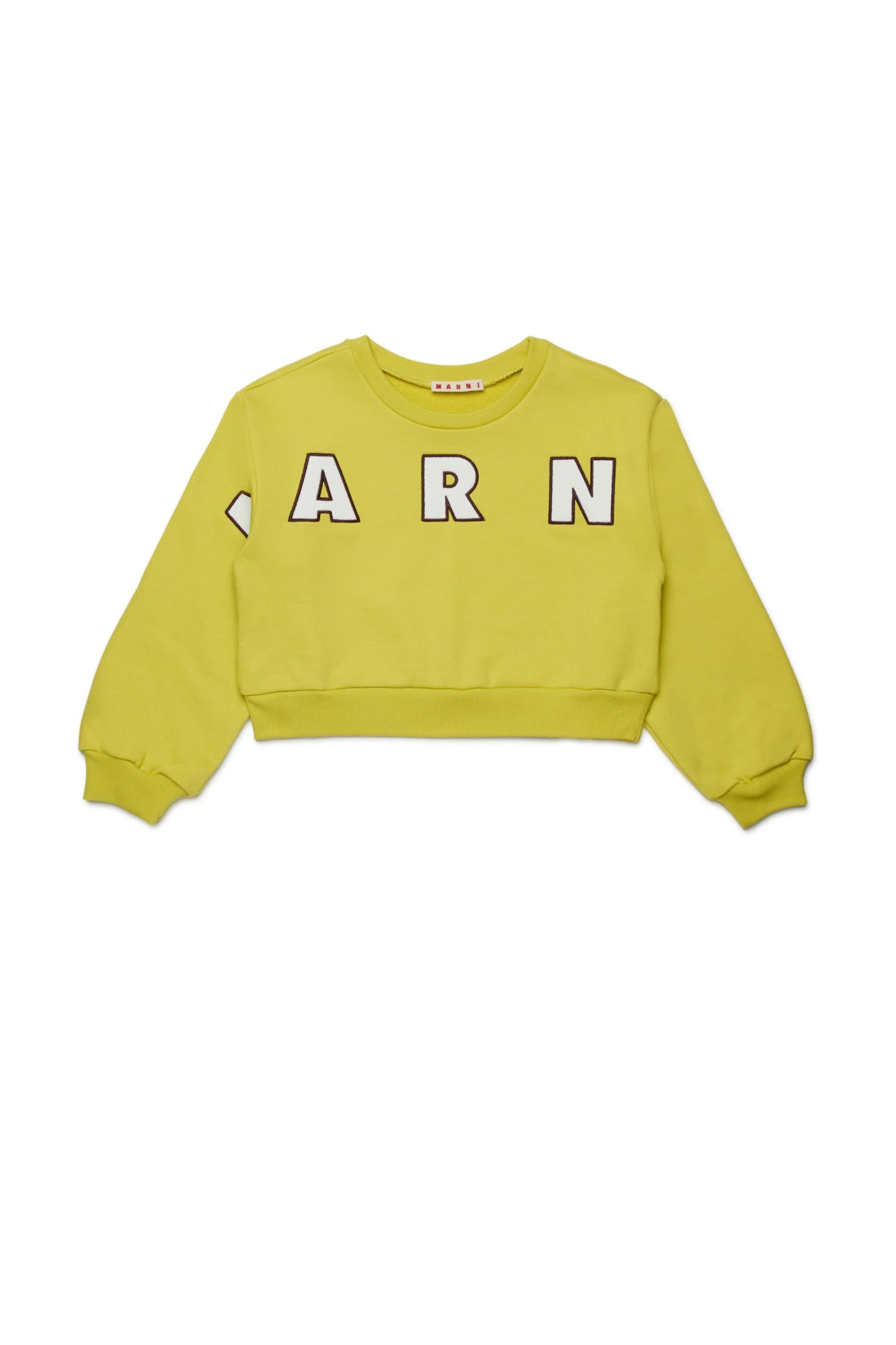 FELPA CROPPED GIALLO MARNI - Angel Luxury