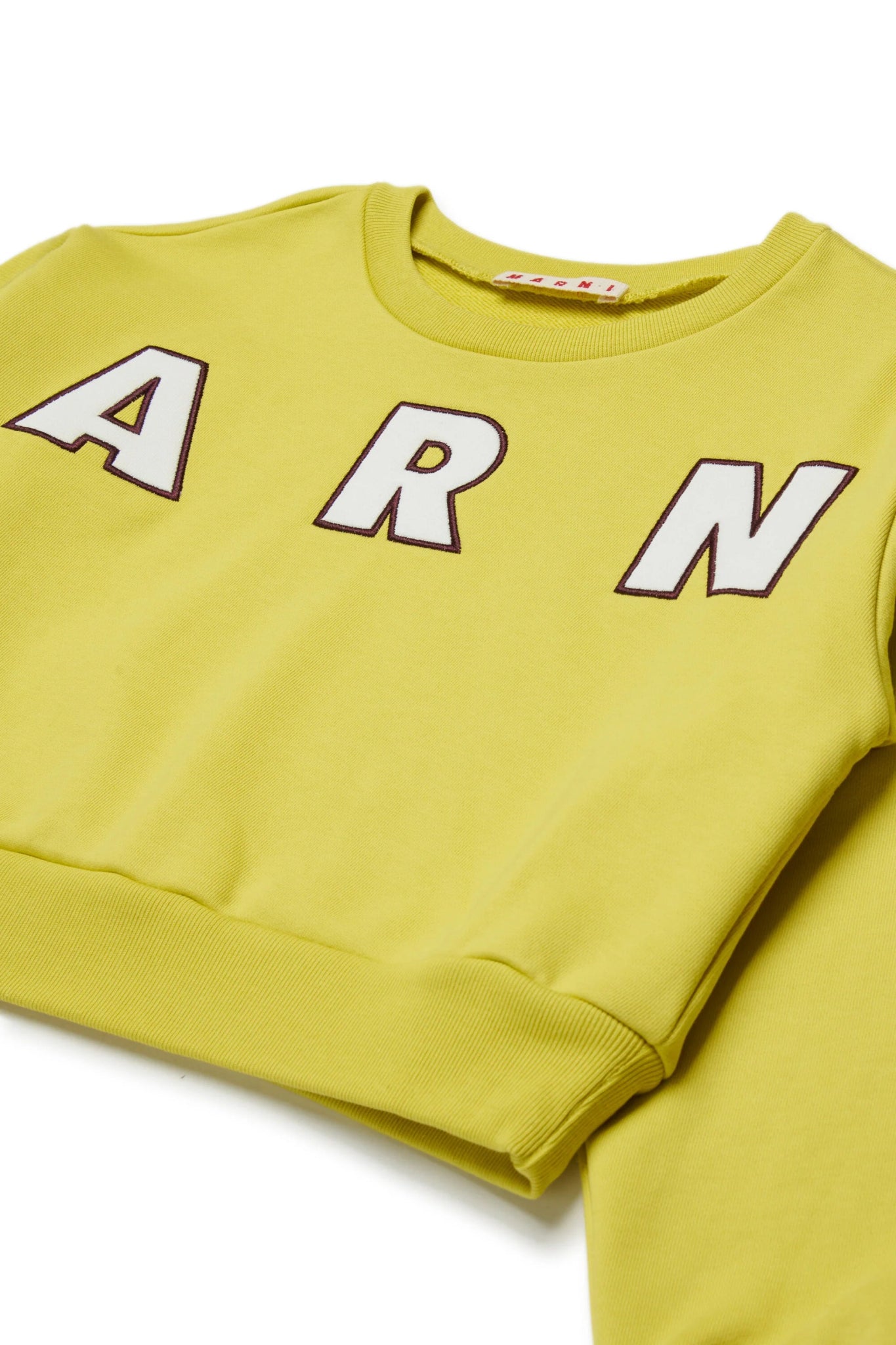 FELPA CROPPED GIALLO MARNI - Angel Luxury