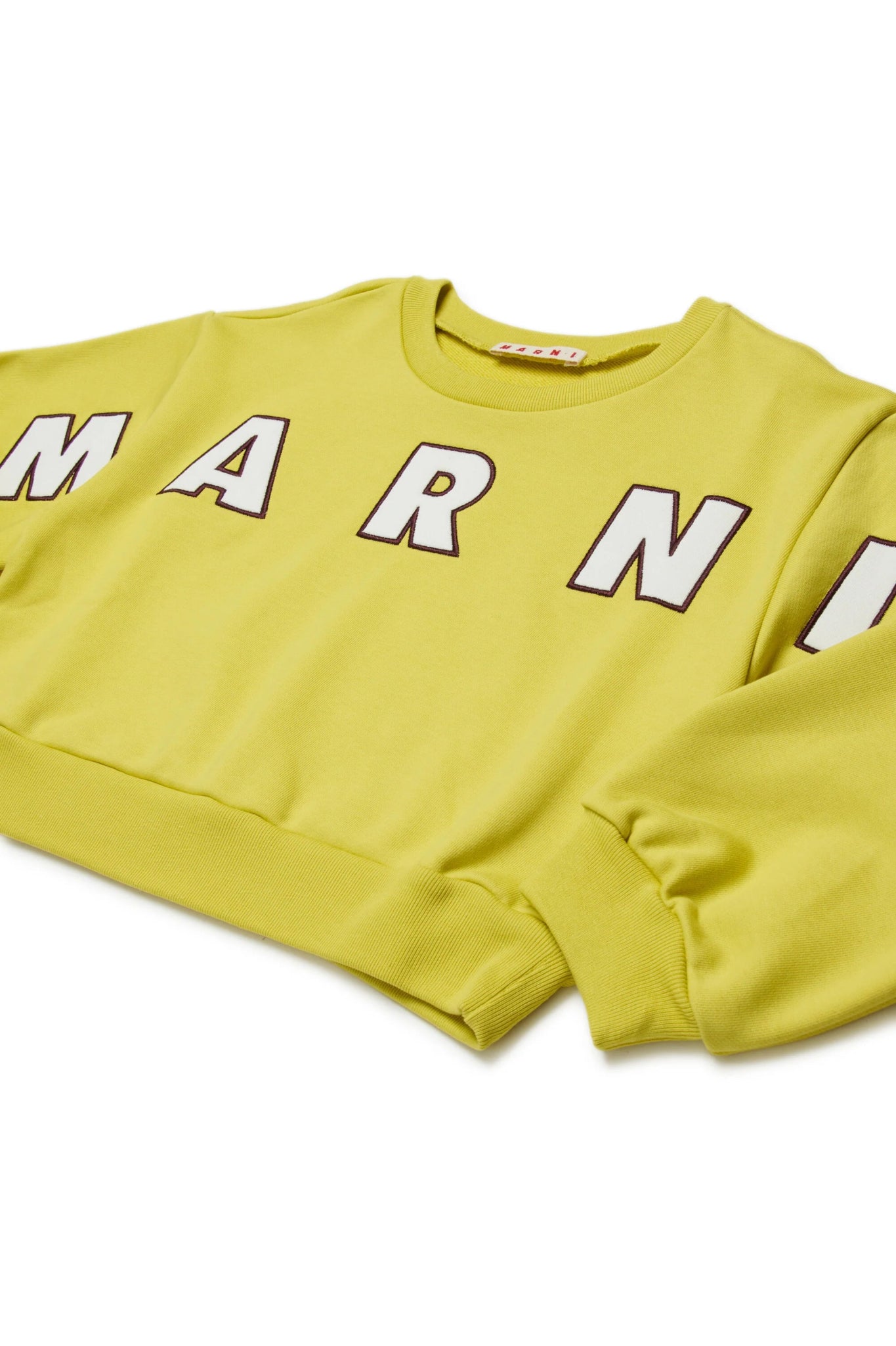 FELPA CROPPED GIALLO MARNI - Angel Luxury