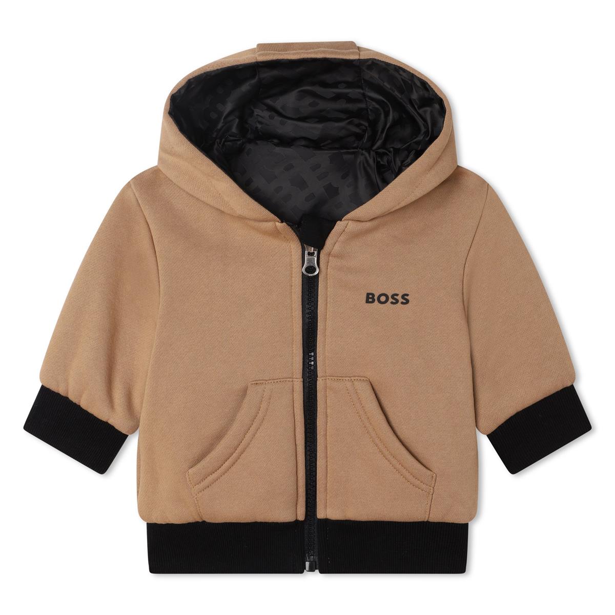 FELPA DOUBLE - FACE CON ZIP HUGO BOSS - Angel Luxury