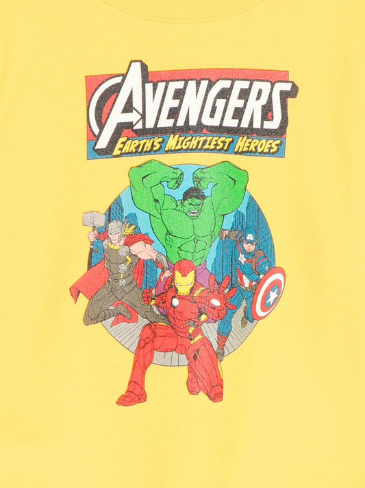 FELPA GIALLA AVENGERS MC2 SAINT BARTH - Angel Luxury