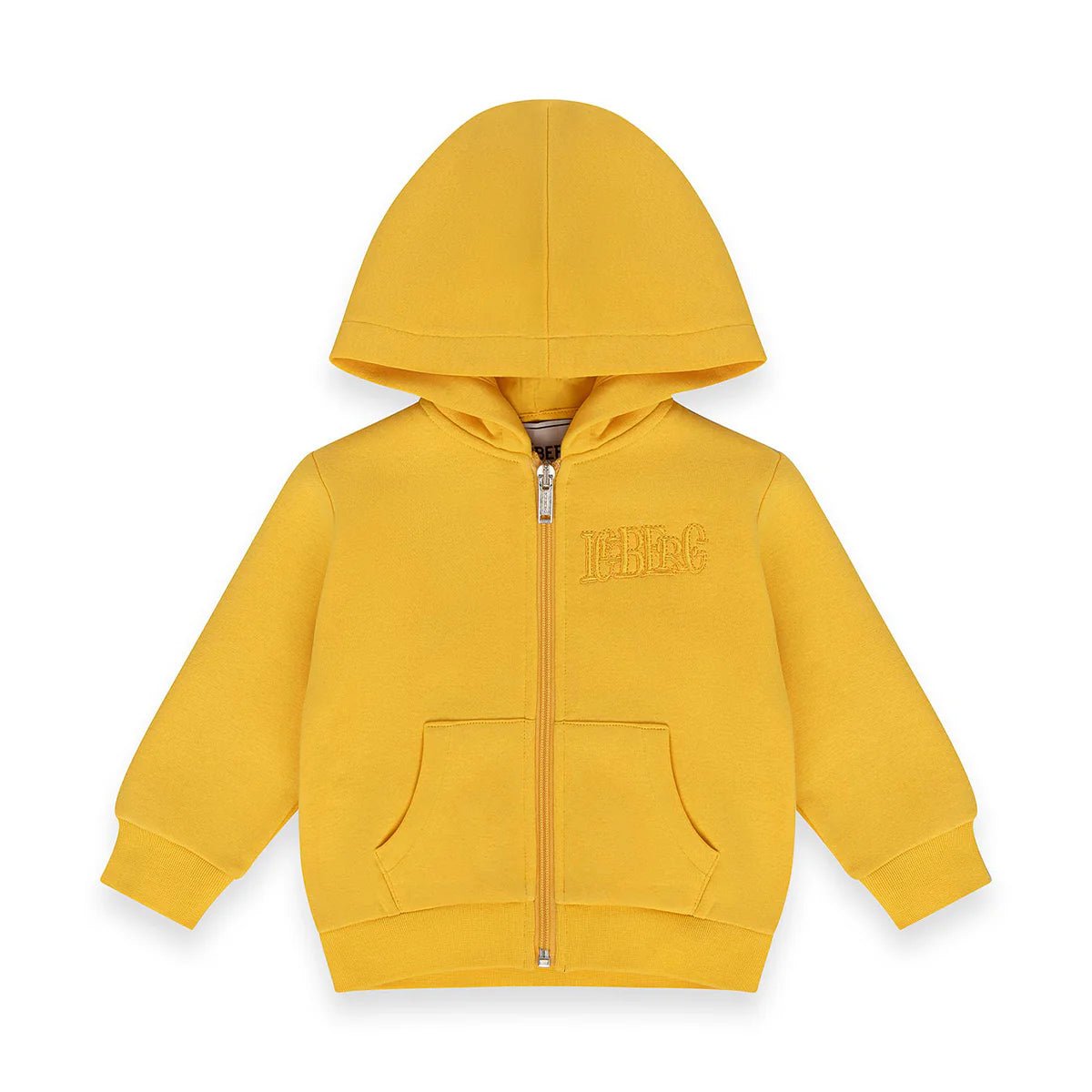 FELPA GIALLA CON LOGO ICEBERG - Angel Luxury