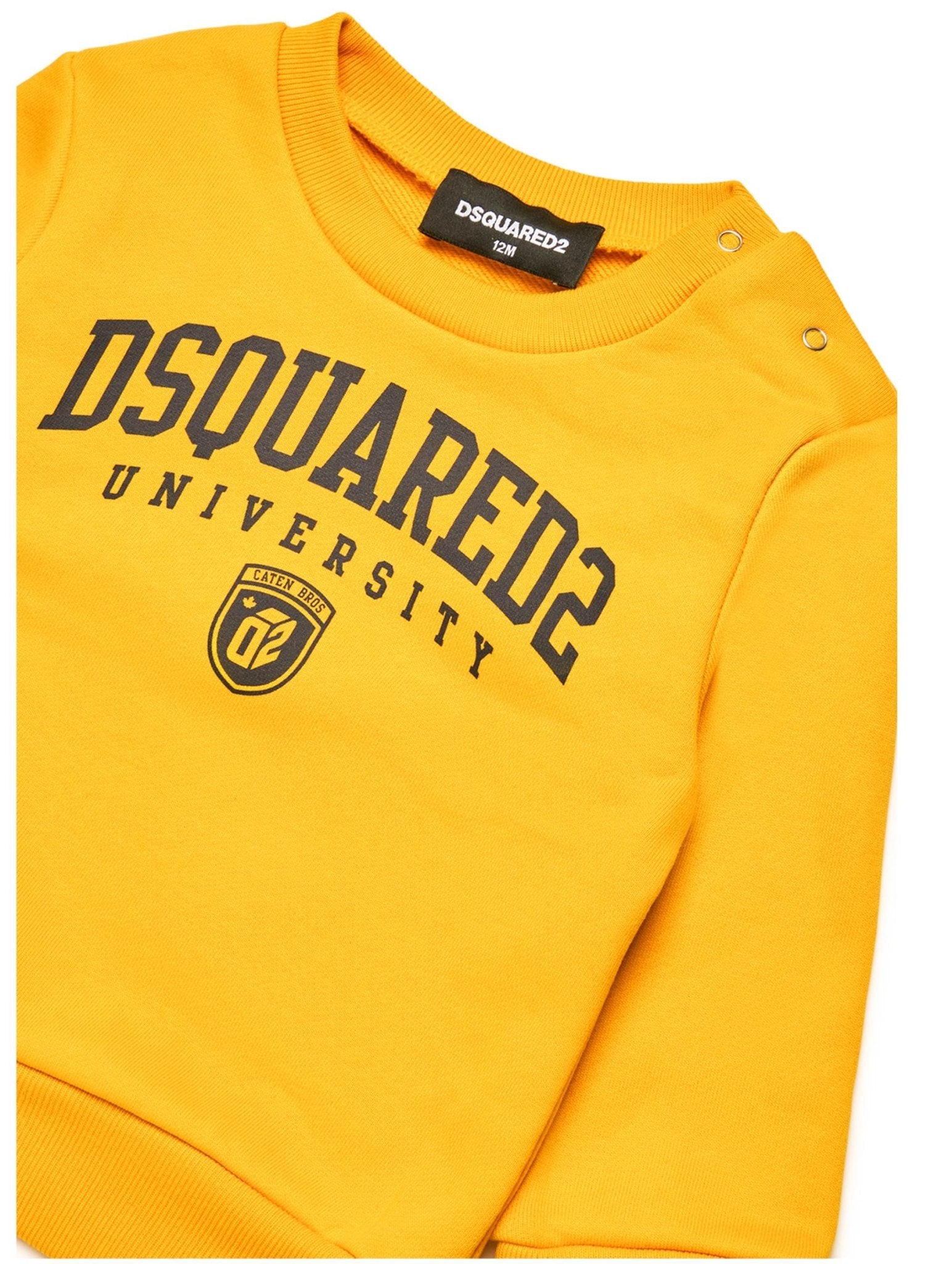 FELPA GIALLO OCRA DSQUARED2 - Angel Luxury