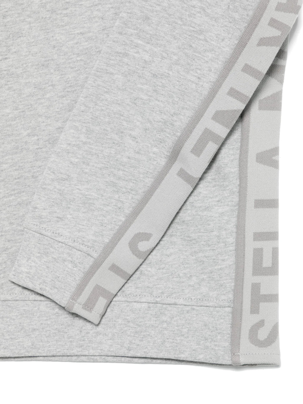 FELPA GRIGIA CON BANDE LATERALI STELLA MCCARTNEY - Angel Luxury
